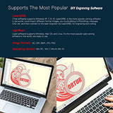 ORTUR Laser Master 2 S2 LU2-10A Laser Engraver Laser, 10000mW Engraving Cutting Machine, Class 4 Laser Cutter, DIY Laser Marking for Metal Ortur