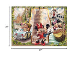 Ravensburger Disney Vacation Mickey and Minnie - 1000 Piece Jigsaw Puzzle for Kids and Adults | Unique Piece Design | Anti-Glare Surface | Ideal for Brain Game | Perfect Christmas Toy Gift Ravensburger