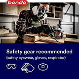 Bondo Rotted Wood Restorer, 8 fl oz., Penetrates into Spongy, Dry-rotted Wood Fibers Creating a Solid Surface, Dries clear and tack free, Water Resistant, Stainable and paintable (20131) bondo