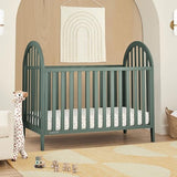 Delta Children Milano 4-in-1 Convertible Crib - Greenguard Gold Certified, Grassy Glen Delta Children