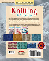 Knitting & Crochet: A Beginner's Step-by-Step Guide to Methods and Techniques (Fox Chapel Publishing) 150 How-To Illustrations, Stitch Guide, Easy Practice Projects, Charts, and More (Craft Workbooks) Fox Chapel Publishing