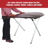 LAUCO Portable Workbench Folding Stand, 500 Pound Capacity Foldable Portable Work Stand , Heavy-Duty Bumper Stand for Garage and Shop LAUCO