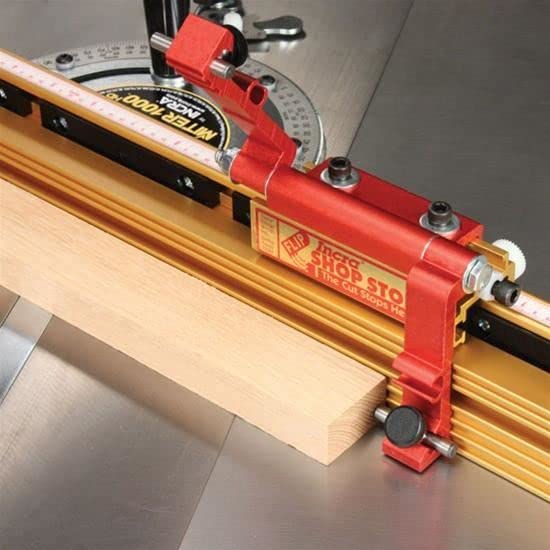 INCRA Miter1000/HD Miter Gauge, Telescoping Fence & Flip Shop Stop - METRIC INCRA