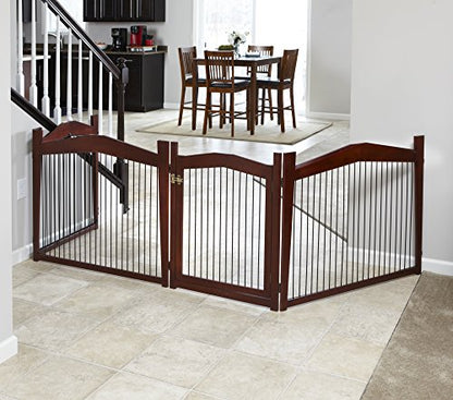 Merry Pet 2-in-1 Configurable Pet Crate and Gate, Medium - WoodArtSupply