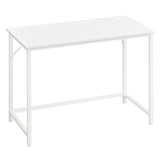VASAGLE Computer Desk, Gaming Desk, Home Office Desk, for Small Spaces, 19.7 x 39.4 x 29.5 Inches, Modern Style, Metal Frame, Maple White ULWD041W44 VASAGLE