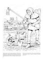 Life in a Medieval Castle and Village Coloring Book (Dover World History Coloring Books) Dover Publications