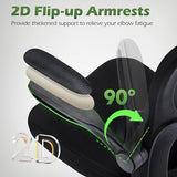 AreShark Office Chair Ergonomic Desk Chairs with Adjustable Lumbar Support& Headrest Hanger, High Back Breathable Mesh Chair with Wheels, Rolling Swivel Comfy Task Computer Chair for Home Work Gaming AreShark
