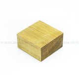 Exotic Wood Zone's Yellow Poplar Bowl Blanks | Turning Wood Blanks | Turning Wood for Lathe Craftsmanship (2, 4" x 4" x 2") Exotic Wood Zone