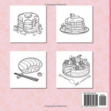 Food and Snacks Bold and Easy Coloring Book: Bold & Easy Coloring Book with Delicious Foods, Tasty Snacks & Fun Treats | 8.5 x 8.5 inches | 50 Bold ... Food Lovers, Holidays & Creative Relaxation WoodArtSupply