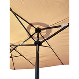 Garden Winds Replacement Canopy Top Cover Compatible with The Phi Villa, Aecojoy, PatioFestival, AbcCanopy, Kozyard, Lokatse A701007300, Pf18259, UB02, KZUM15NAV, PF19302 15 ft Umbrella - RipLock 350 - Green Garden Winds