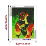 DIY 5D Diamond Art Kit, Lion King Taka Scar Full Diamond Embroidery Rhinestone Cross Stitch Arts Craft Supply for Home Wall Décor 11.8x15.7 inches Better Selection