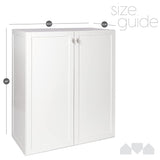 Milliard Diplomat Folding Bed Storage Closet Murphy Cabinet, 49x42.5 in. (Bed Not Included) Milliard