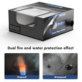 LONGER Protective Cover with Ventilation, 27.5x27.5x11.8 inches Laser Cutter Machine Protective Cover for Most Laser Engraving Machine Insulates Against Smoke and Odor Noise Reduction Eye Protection Longer