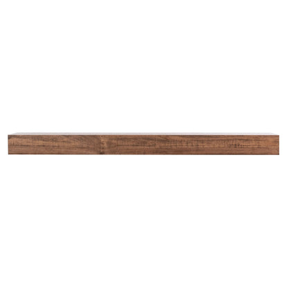 MANTELSDIRECT Mantels Direct Bedford 60 Inch Provincial Finish Floating Mantel Shelf - Modern Poplar Wood Shelf for Fireplaces, Hearths, Décor and More | Mantels Direct