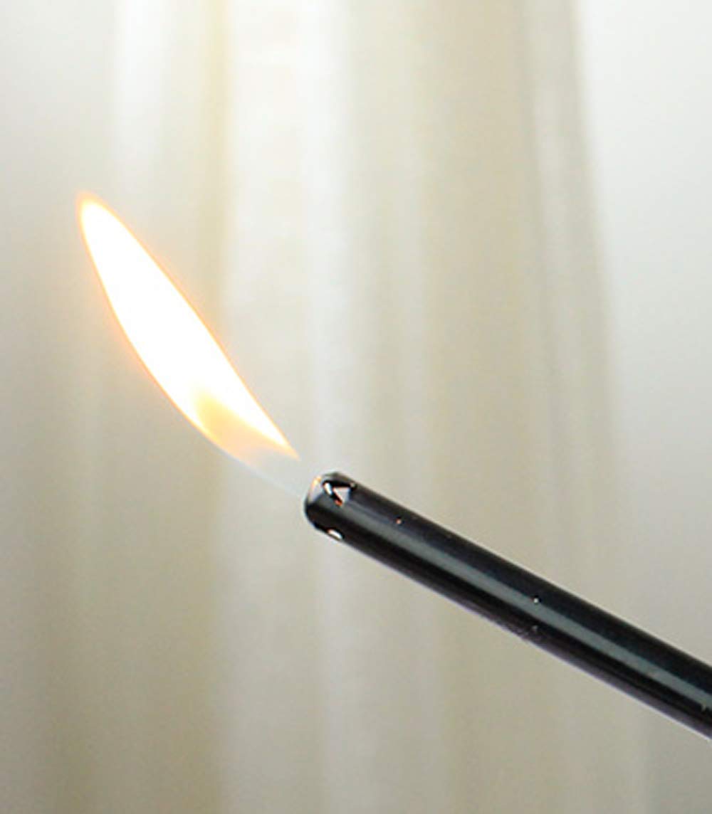 VIP Home Essentials 3 Pack - Handi Flame BBQ Grill Click Lighter Refillable Candle Fireplace Kitchen Stove Wind Resitent Long Stem VIP Home Essentials