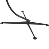 Yaheetech Hammock Chair Stand, C-Stand for Hanging Hammock Chair w/Buckle & S-Shaped Hook - Free Rotation C-Stand Hammock Stand for Hanging Chairs, Swings, Max.Weight Capacity 300Lb Yaheetech