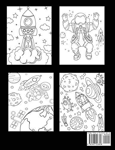 Space Coloring Book for Kids (Children's Coloring Books)