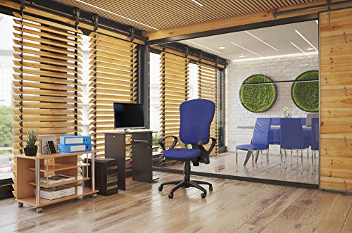 Furinno Simplistic Easy Assembly Computer Desk, With Keyboard Tray, Espresso/Black Furinno