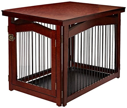 Merry Pet 2-in-1 Configurable Pet Crate and Gate, Medium - WoodArtSupply