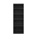 Furinno Jaya Enhanced Home 5-Tier Shelf Bookcase, Blackwood Furinno