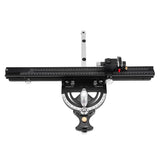 Precision Miter Gauge, Standard Slot, Aluminum Alloy Table Saw Miter Gauge with Miter Fence with 45 Degree Angled Ends for Maximum Stock Support & a Repetitive Cut Flip Stop MUKIDY