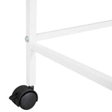 Harper & Bright Designs Low Loft Bed with Desk, Twin Size Metal Loft Bed Frame with Storage Shelves for Kids (Twin Size, White) Harper & Bright Designs