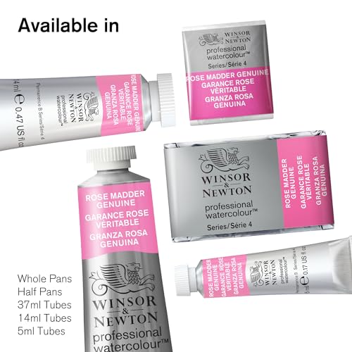 Winsor & Newton Professional Watercolor Paint Set, Lightweight Metal Box, 24 Half Pan Winsor & Newton