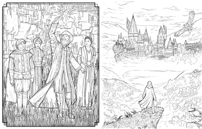 Hogwarts Legacy: The Official Coloring Book: Color Your Legacy (Harry Potter)