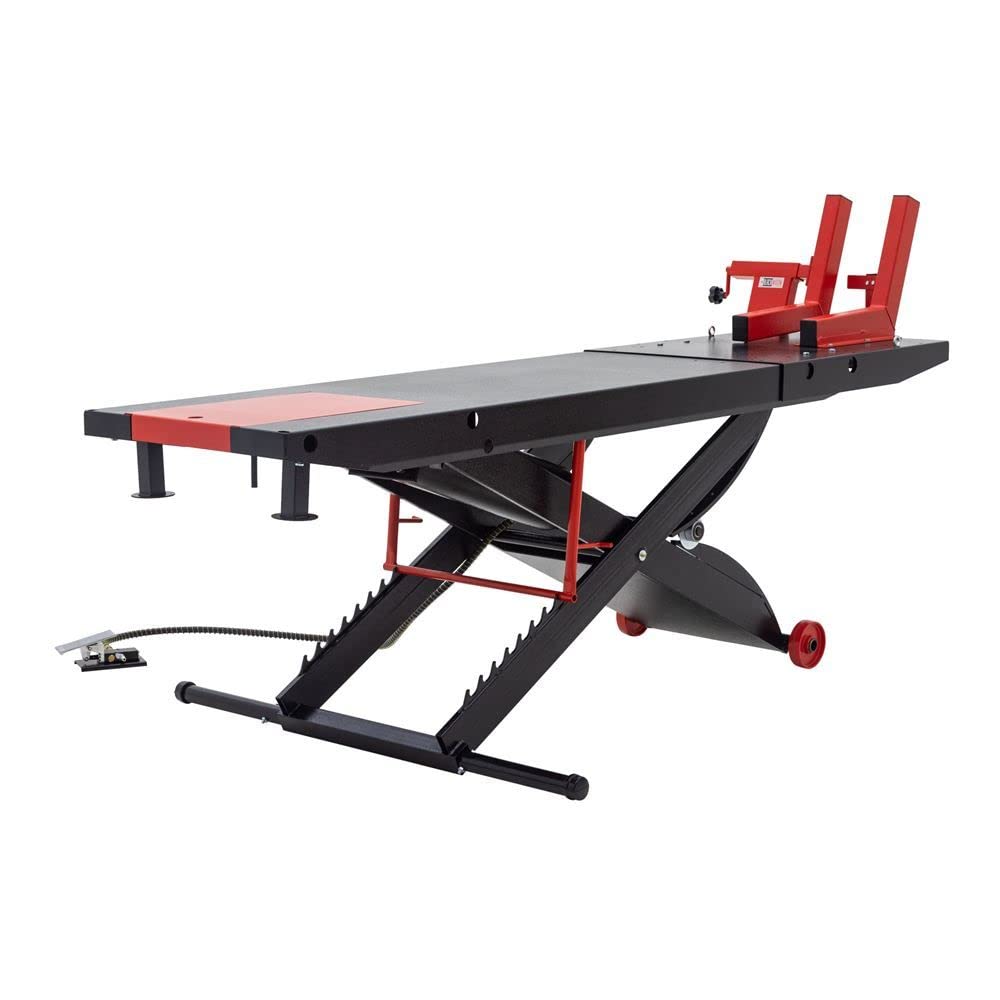 Black Widow BW-PROLIFT-HD Pneumatic ProLift Motorcycle Scissor Lift Table Black Widow