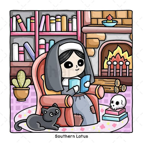 Spooky Vibes: Coloring Book for Adults and Teens with Cute Creepy Characters and Hygge Scenes, Easy and Cozy Designs for Relaxation and Stress Relief (Spooky - Cute - Easy Coloring) WoodArtSupply