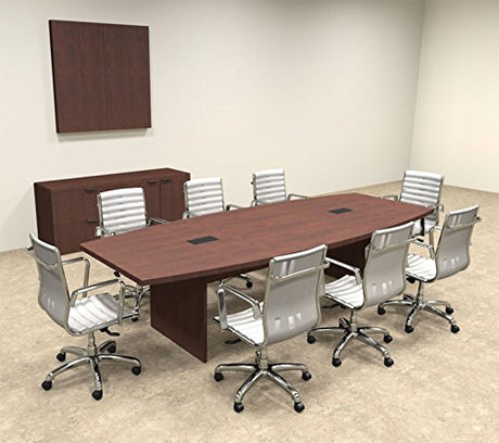 Modern Boat Shaped 10' Feet Conference Table, OF-CON-C57 UTM Furniture