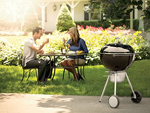 Weber Master-Touch Charcoal Grill, 22-Inch, Black