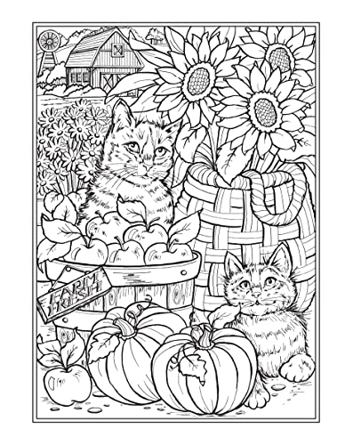 Creative Haven It's a Cat's World! Coloring Book (Adult Coloring Books: Pets) WoodArtSupply