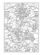 Creative Haven Garden Gnomes Coloring Book (Adult Coloring Books: Fantasy) WoodArtSupply
