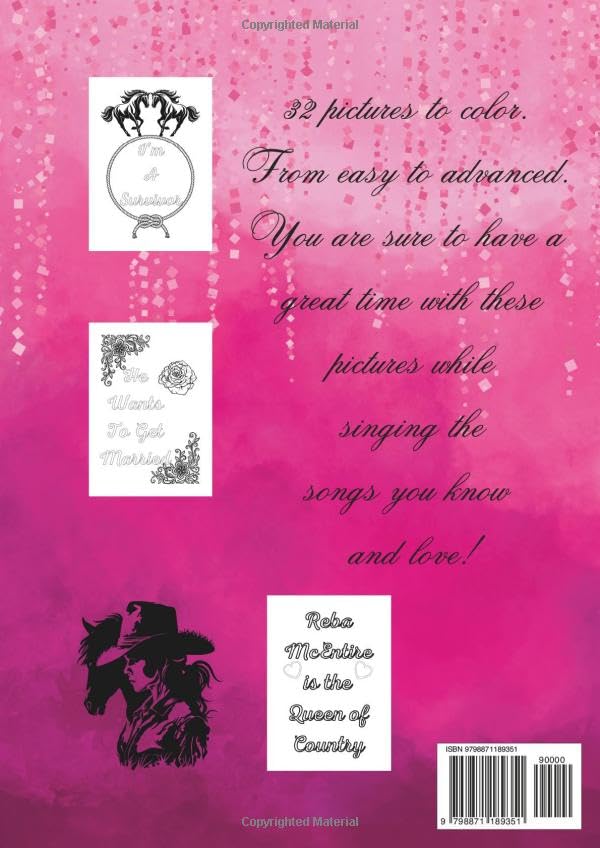 Reba Songs Coloring Book: Volume 1 Majosta