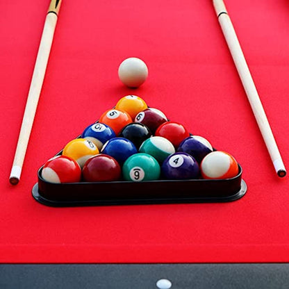 RACK Stark 5.5-Foot Billiard/Pool Table (Black) - WoodArtSupply