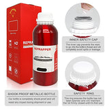 Reprapper ABS-Like 3D Printer Resin, 405nm Fast UV-Curing 1kg Gray 3D Printing Resin Photopolymer Sensitive Resin for LCD Printer, Grey 1000g RepRapper