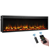 LegendFlame Austin in Wall Recessed & Wall Mounted Electric Fireplace (72") Legend Flame