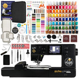 Bernette B79 Harry Potter Edition 2-in-1 Sewing & Embroidery Machine with 3 Embroidery Hoops, 80 Polyester Thread Spools & 230+ Piece Deluxe Accessory Kit
