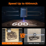 Creality Laser Engraver Faclon A1 Pro 20W with Touch Screen,APP, Class 1 Safety Laser Cutter and Engraving Machine for Wood and Metal, Acrylic Creality