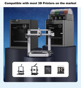 Stronghero3D PLA 3D Printer Filament 1.75mm, Galaxy red,Silk Blue, Silk Purple,Net Weight 1kg Stronghero3D