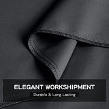 FreshCulture Twin Flat Sheet - Hotel Quality Twin Flat Sheet Only - Brushed Microfiber Top Sheet - Ultra Soft & Breathable - Wrinkle-Free - Easy Care - Single Flat Sheet (Twin, Black) FreshCulture