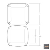 ByAllison Jigsaw Puzzle Sorting Trays 8 Pieces Stackable Large Trays ByAllison