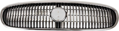 Garage-Pro Grille Assembly for BUICK LESABRE 97-99 Plastic Chrome Shell/Ptd-Black Insert