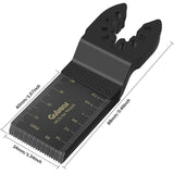 100 Pcs Universal Oscillating Tool/Saw Blades,Oscillating Multitool Blades Fit Fein Multimaster Porter Cable Bosch Ryobi Dewalt Milwaukee Rockwell Oscillating Tool Blades gulrear