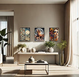 JigWall - 500 Pieces Magnetic Jigsaw Puzzles with a Magnetic Puzzle Board Included - Hard Puzzles for Adults - Art Wall Decor - Unique Gift & Difficult Puzzle - Premium Quality - Jeramondo Djeriandi JigWall