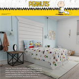 Collectibles Peanuts Snoopy Bedding Super Soft Cozy Microfiber 4 Piece Full Sheet Set, (Officially Licensed Product) by Franco Franco