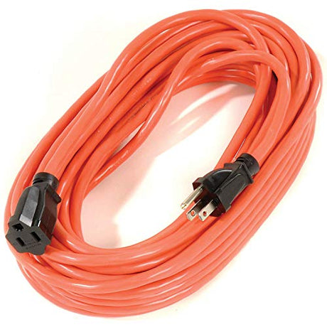 50 FEET 16/3 GAUGE BLACK EXTENSION CORD SJTW US Wire and Cable