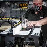 Trend Portable Benchtop Router Table with Robust Construction for Workshop & Site Use, 120V (NVR Switch Not Included), CRT/MK3 Trend Tool Technology USA