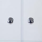 Zipzop Modern 64.5'' 4-Shelf Glass Display Cabinet with Lock and Lights, Lighted Curio Cabinet Collection Display Case, Floor Standing Showcase for Living Room Bedroom Home Office Zipzop